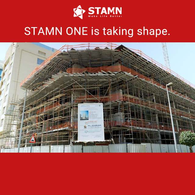 STAMN ONE is taking shape