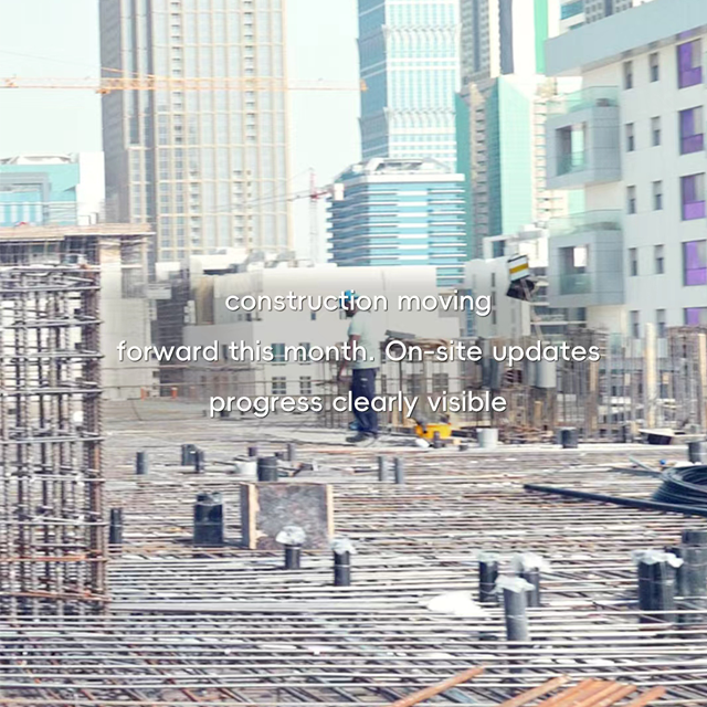 STAMN ONE APRIL CONSTRUCTION REPORT