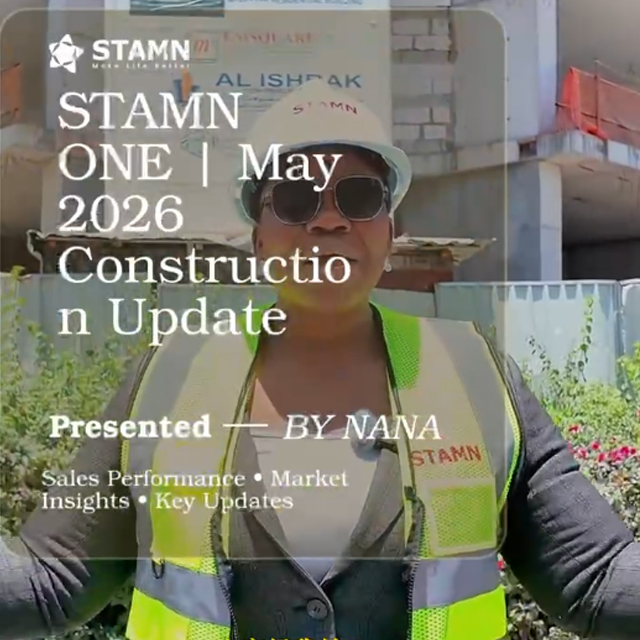 STAMN ONE MONTHLY CONSTRUCTION REPORT FOR MAY